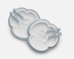 Baby Plate, Spoon and Fork, 2 sets 2 sets,Baby Plate,issues,Spoon and Fork