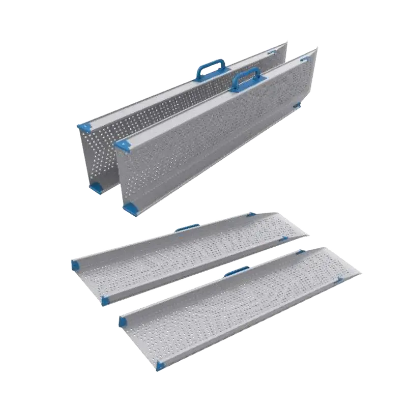 Allied Medical Pondus 55cm Ramp easy placement,Ramp,Two-piece design for adjustable,Wheel Chair Ramp