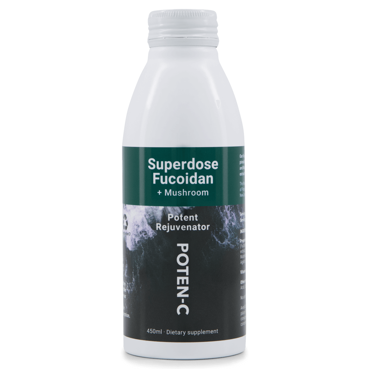 Poten-c Superdose Fucoidan + Mushroom 750mg