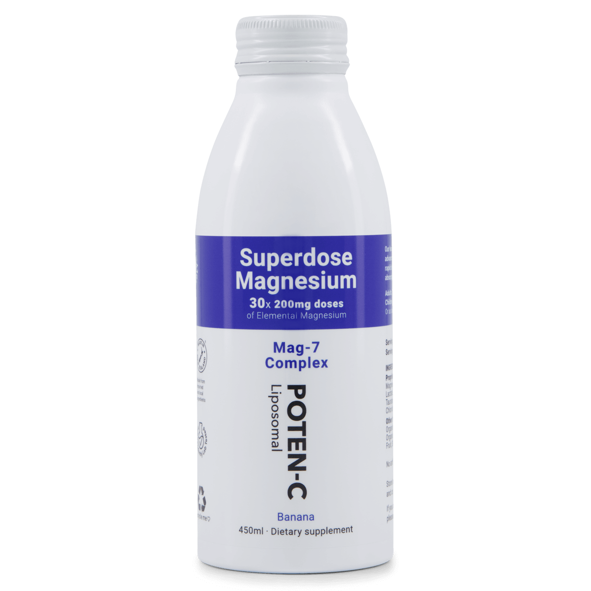 Poten-C Superdose Magnesium 200mg