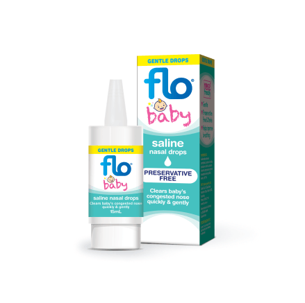 FLO Baby Saline Drops 15ml - DominionRoadPharmacy