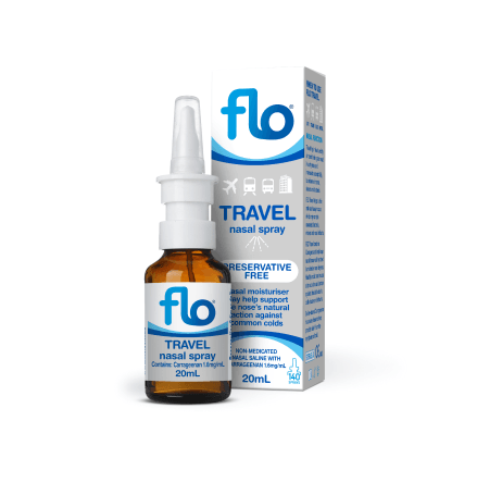 FLO Travel Nasal Spray 20ml - DominionRoadPharmacy