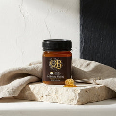 QB Manuka Honey UMF 10+ 250g Immune Support Premium New Zealand Raw Manuka Honey
