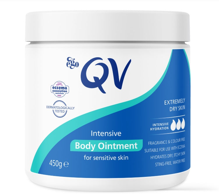 QV Intensive Body Ointment Soothing Moisture For Extremely Dry Skin 100g / 450g Ointment