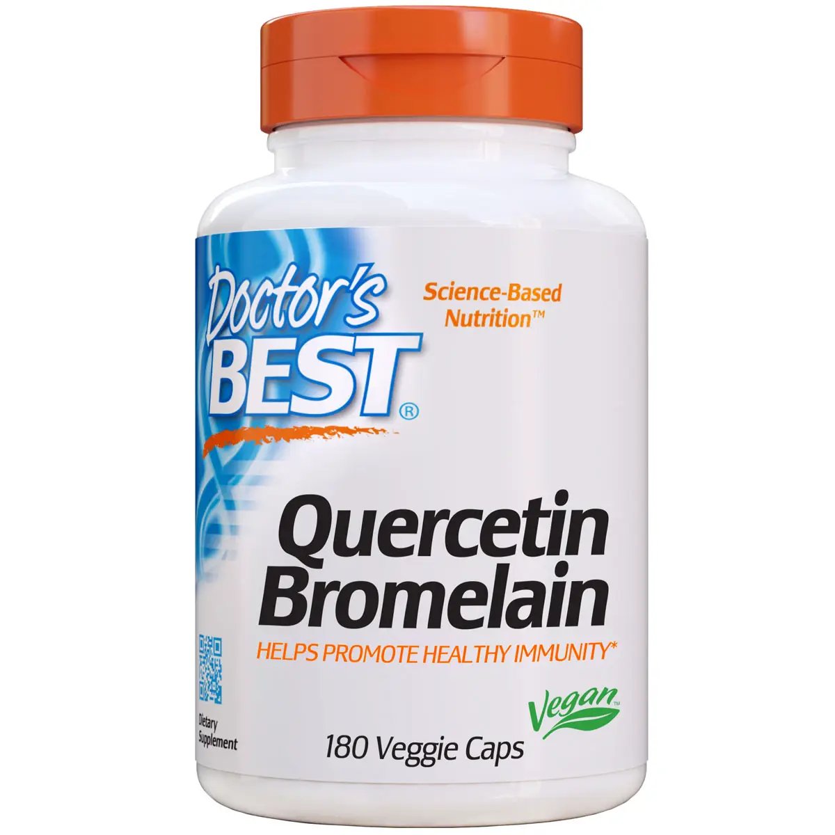 Doctor's Best Quercetin Bromelain 180 Veggie Caps