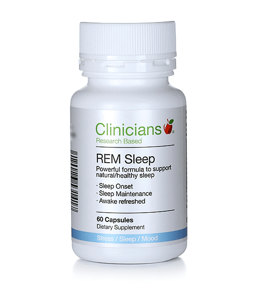 Clinicians REM Sleep Capsules 60 for Restful Sleep and Vitality healthy sleep,natural sleep aid,optimized,REM sleep,restful sleep,sleep aid,sleep capsules,sleep enhancement,vitality supplements