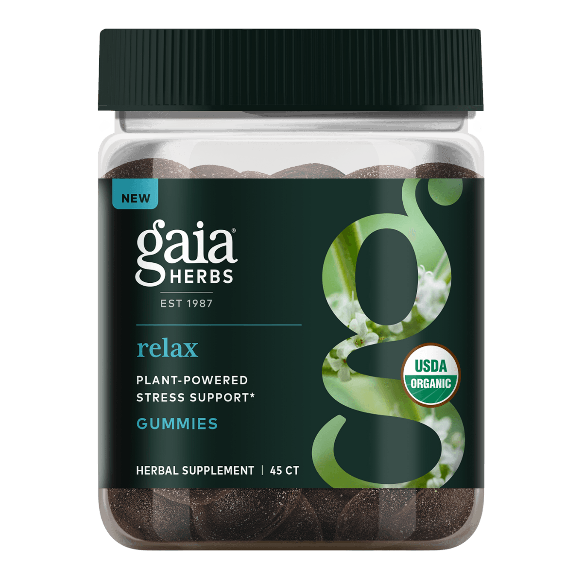 Gaia Herbs Relax Gummies 45