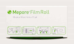 Mepore Roll 10cm x 12cm - BX70 Absorb Wound Fluid,absorbent dressing,adhesive dressing waterproof pad,breathable,breathable transparent ﬁlm,cuts,dressing,dressing tape,Flexible fluid,friction injuries,gentle to the skin,Highly breathable transparent ﬁlm,i