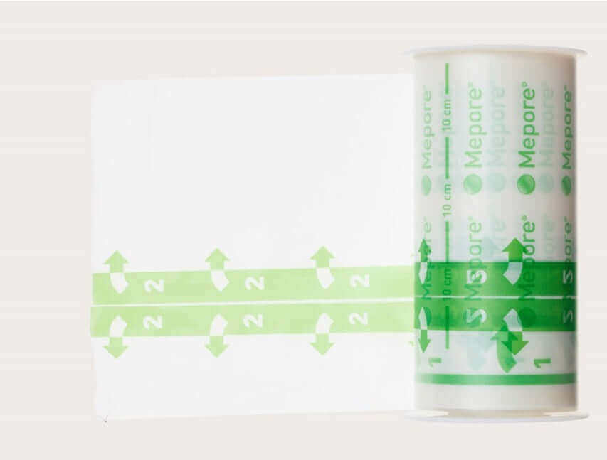 Mepore Roll 10cm x 12cm - BX70 Absorb Wound Fluid,absorbent dressing,adhesive dressing waterproof pad,breathable,breathable transparent ﬁlm,cuts,dressing,dressing tape,Flexible fluid,friction injuries,gentle to the skin,Highly breathable transparent ﬁlm,i