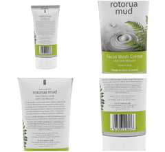 Parrs Rotorua Volcanic Mud and Lime Face Wash 130ml [Expiration Date 2027/11]