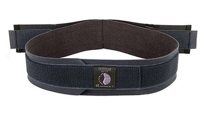 Serola Sacroiliac Belt For Compression And Support Of The Sij Joints belly grows,correct posture,improves muscle function,increases strength throughout the body,issues,later stages of pregnancy,Non-elastic layer mimics action of ligaments,sacroiliac joint