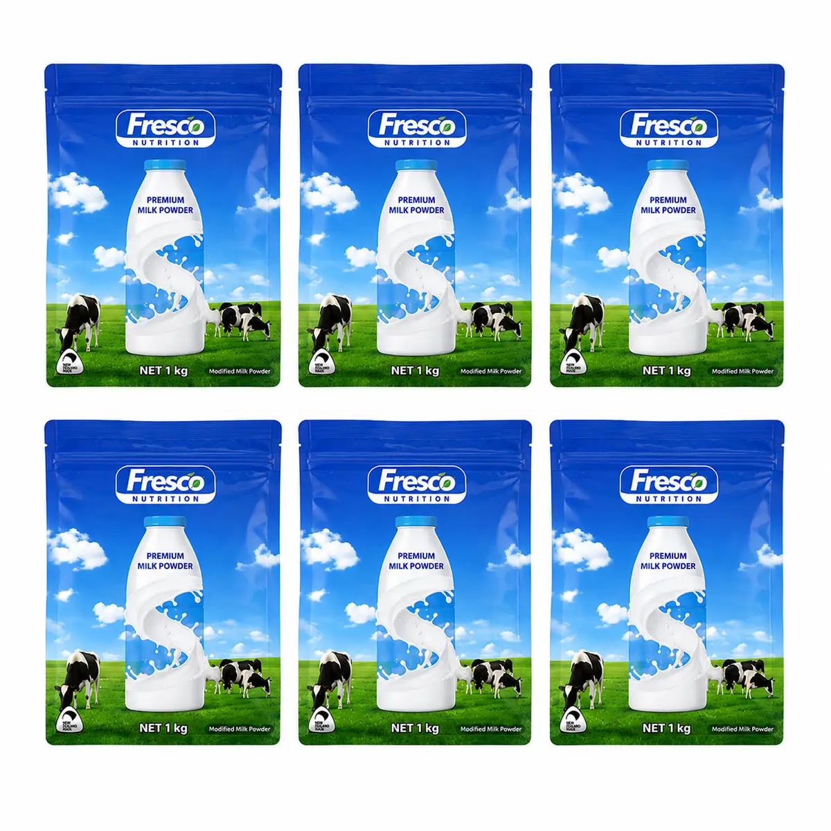 Fresco Whole Milk Powder 1kg x6 Bags