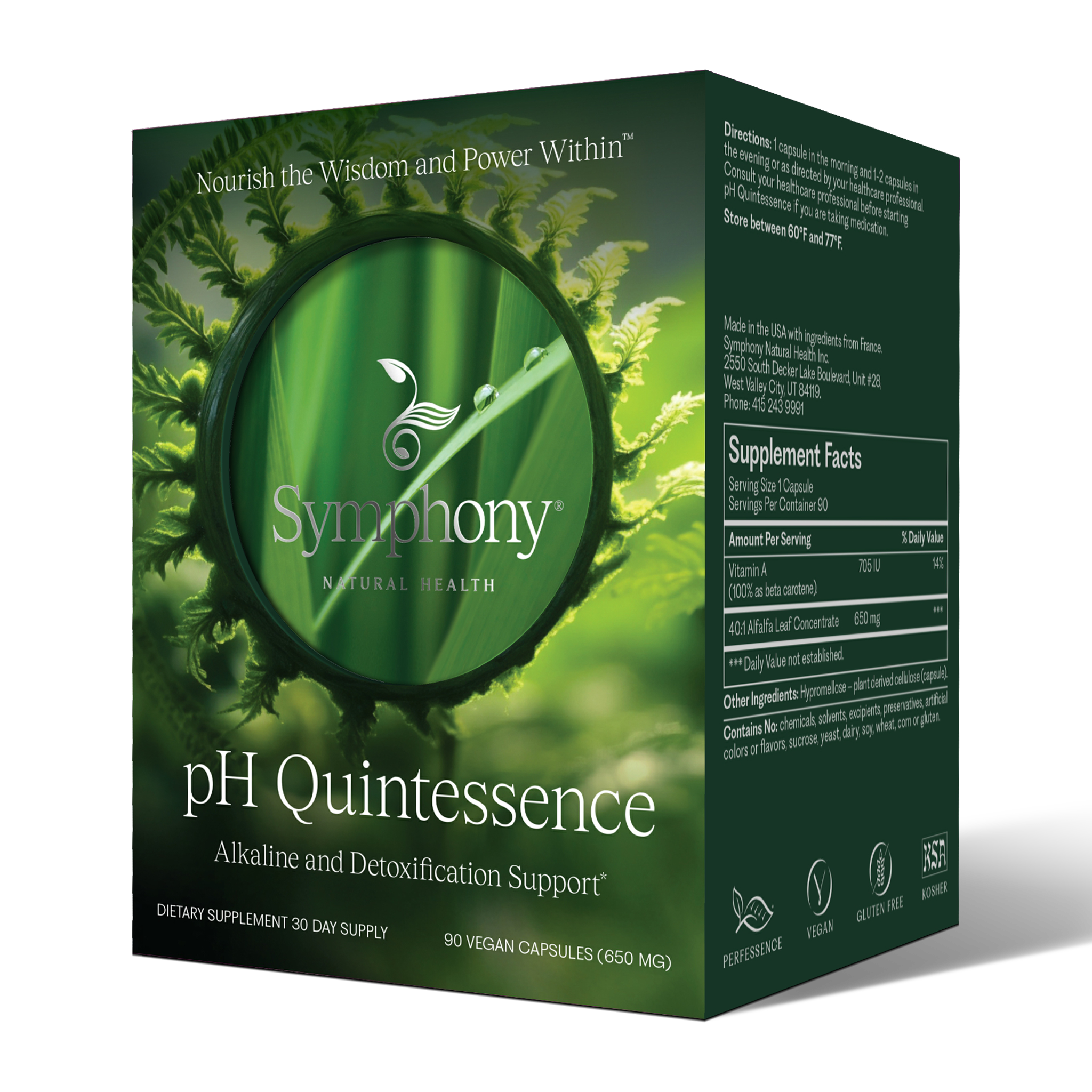 pH Quintessence front left view