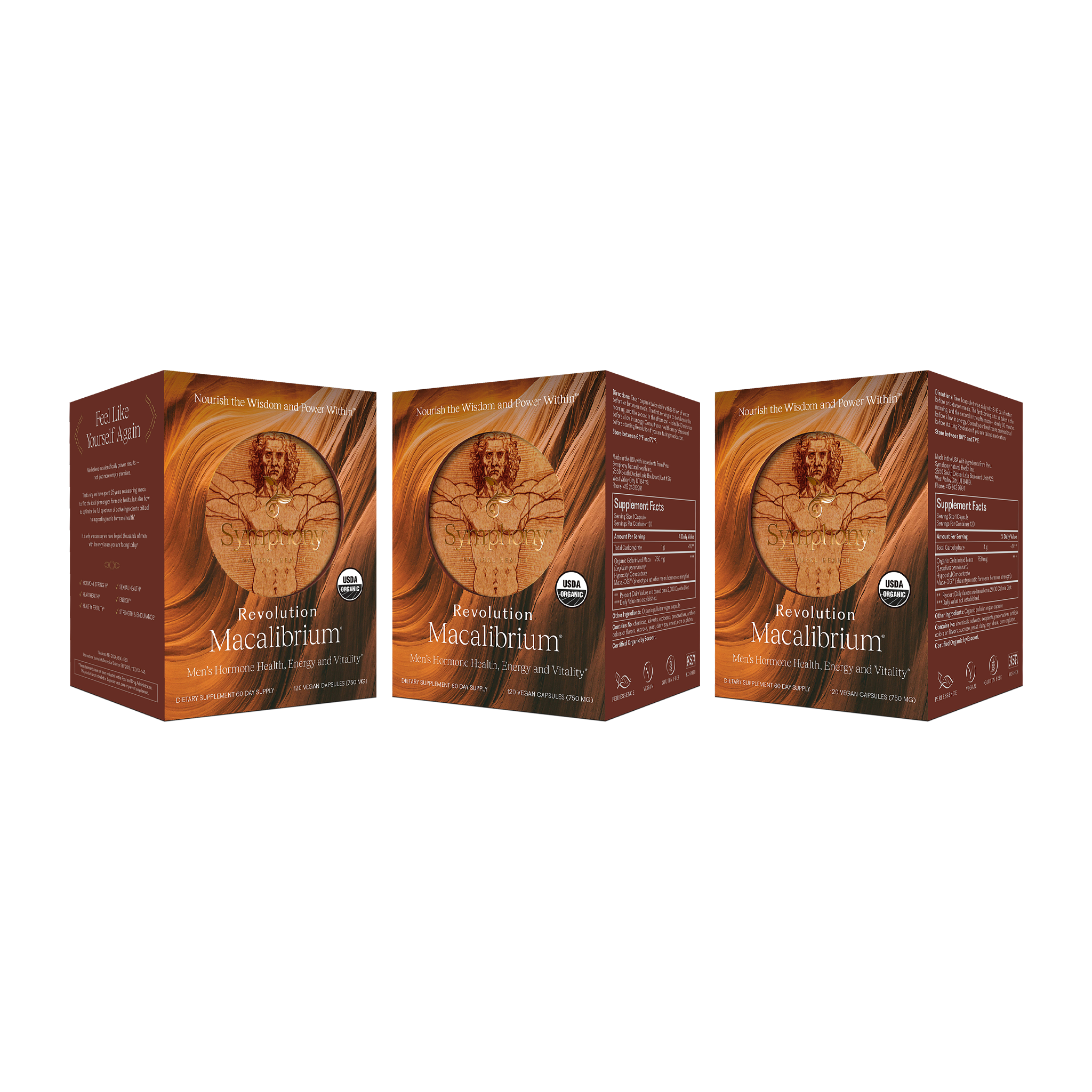 Revolution Macalibrium 3-pack box front view