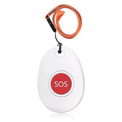 SOS Button Pendant + Immediate Emergency Alert + Wireless Caregiver Alarm Accessory