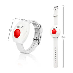 SOS Call Button Watch + Instant Caregiver Alerts + Durable Daily Wear Watch (25 cm Band)