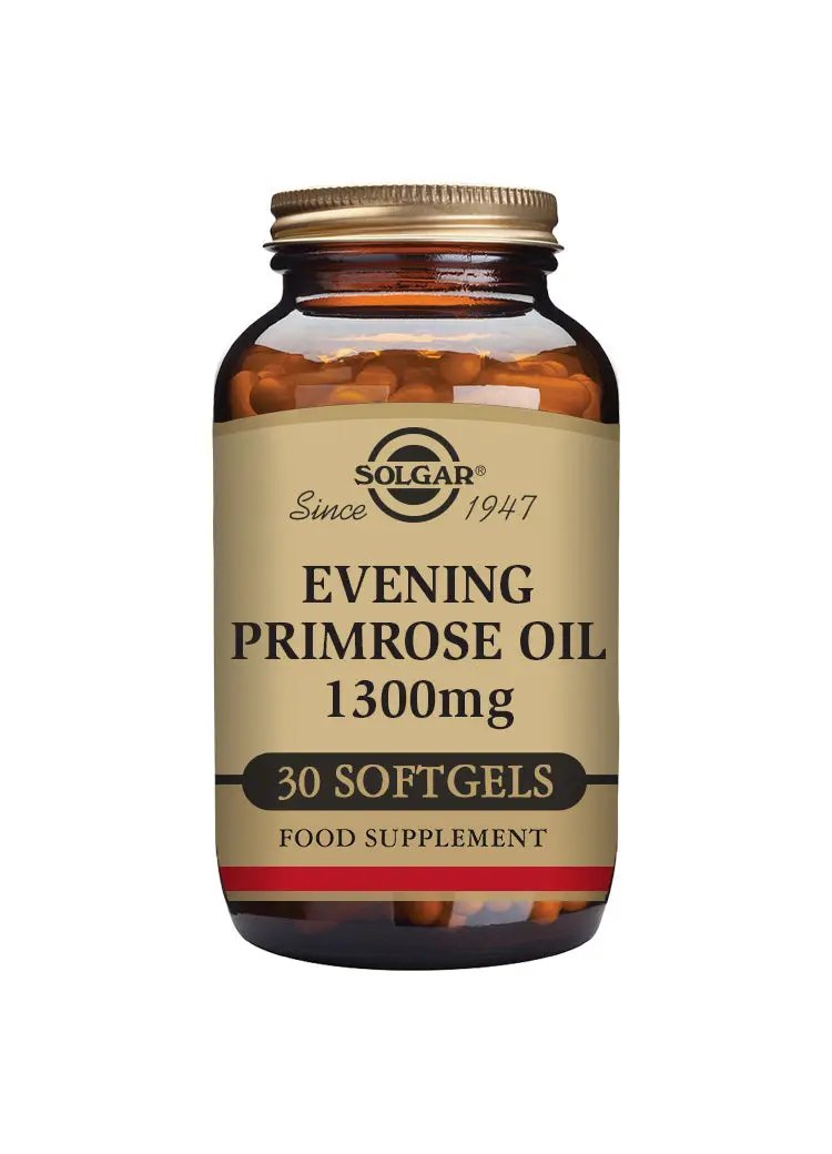 Solgar Evening Primrose Oil 1300 mg 30 capsules evening primrose oil,issues,Multi vitamins,multivitamins,solgar,vitamins,vitamins and minerals,Vitamins and Supplements,vitamins minerals