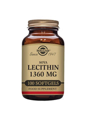 Solgar Lecithin 1360 mg 100 softgels Fatty Acid,issues,lecithin,Linoleic acid,solgar,Solgar Lecithin