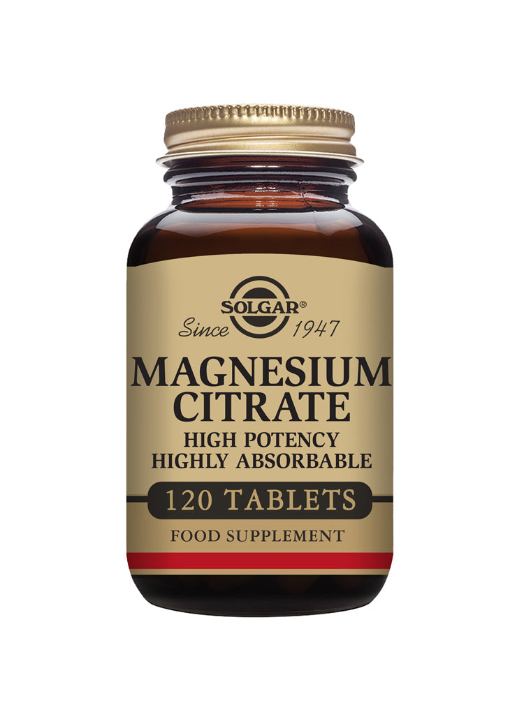 Solgar Magnesium Citrate Tablets