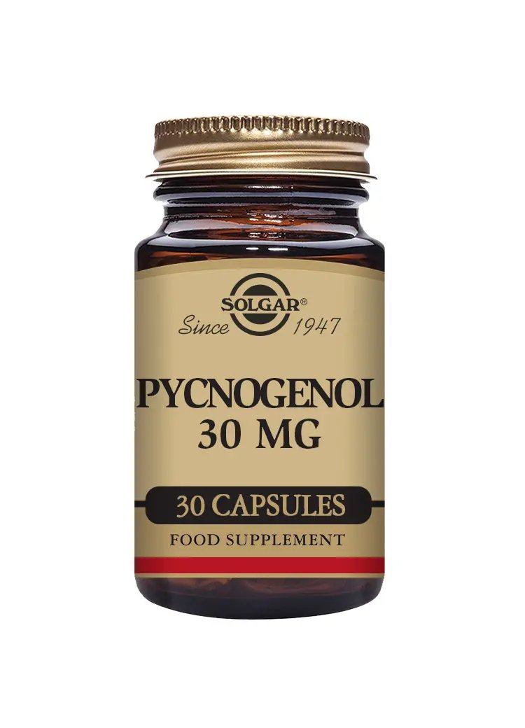 Solgar Pycnogenol 30mg 30 capsules issues,pycogenol,solgar,Solgar Pycogenol