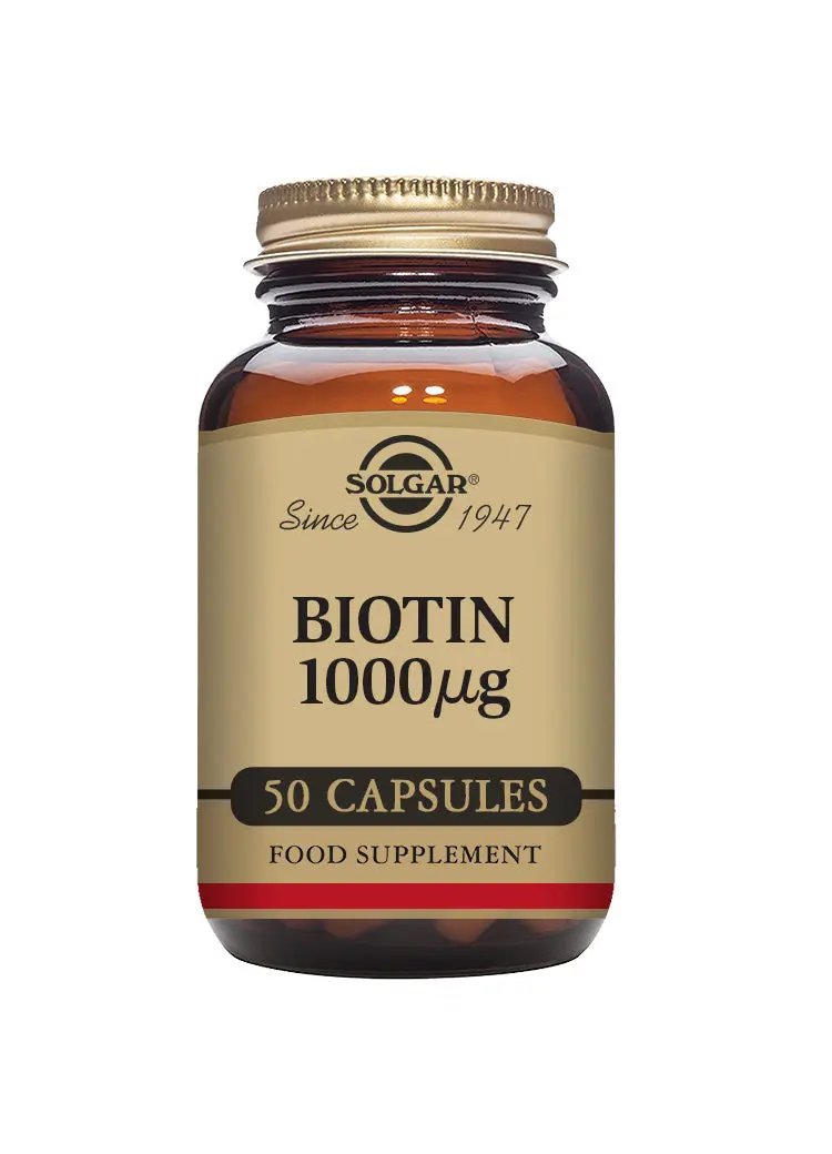Solgar Biotin 1000 mcg vegetable 50 capsules biotin,issues,multivitamins,Now Vitamins,solgar,solgar biotin,vitamins,vitamins and minerals,Vitamins and Supplements,vitamins minerals