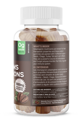 SUKU Vitamins Super Mushroom 50 Gummies | Adaptogenic Mushroom Immune & Energy Support