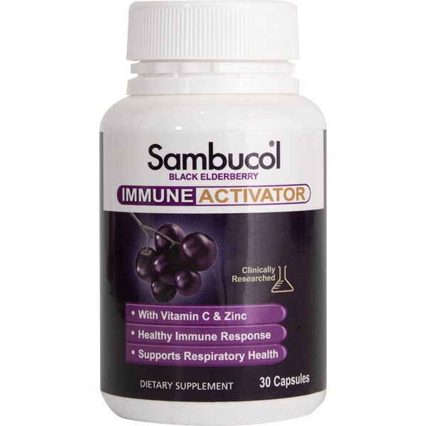 Sambucol Immune Activator 30 caps immune,issues,sambucol