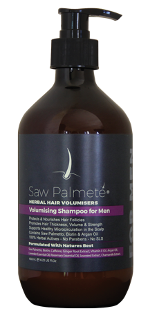 Saw Palmete Volumising Shampoo for Men, 480ml