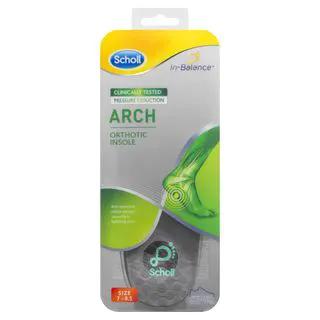 Balance Arch Support Scholl In Balance Arch Orthotic Insole Medium - – DominionRoadPharmacy