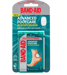 Band-aid Advanced Foot care Blister Med 5's band-aid,band-aid blister,bandage,bandages,blisters,cohesive bandage,crepe bandage,cushioned bandages,elastic bandage,Foot,foot care,Foot Health,foot pain,foot powder,issues