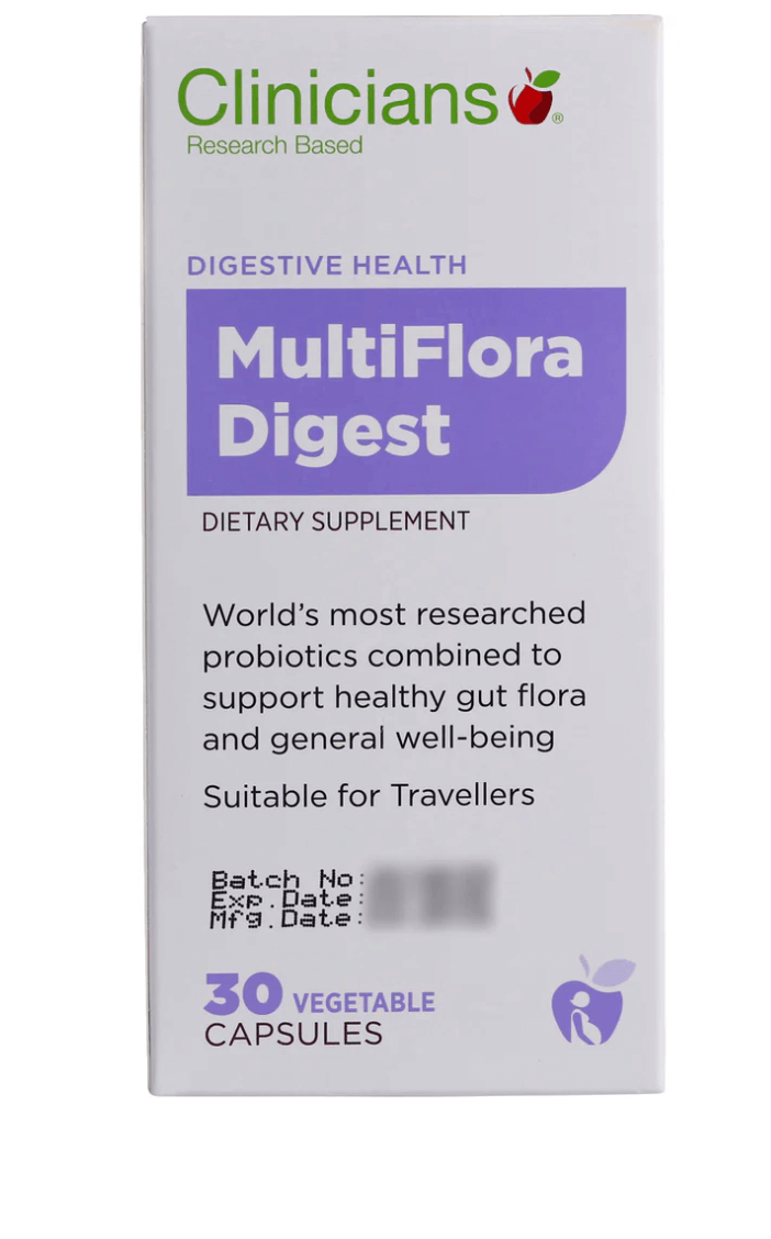 clincians multiflora caps digest 30