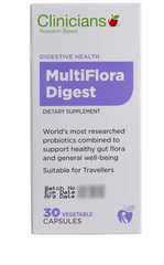 clincians multiflora caps digest 30 digestion,Digestion gut health,Digestion gut health probiotic,Digestion Immune,Digestion Immune Minerals,Digestion immunity reproductive,digestive,digestive health,Digestive probiotic,indigestion,issues,solgar digestive