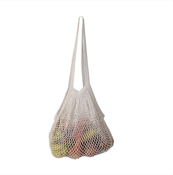 Ecobags Organic Cotton String Bag Long Handle