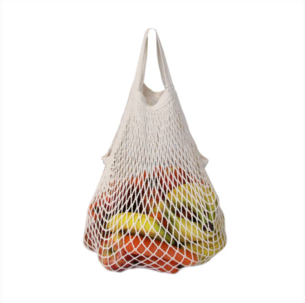Ecobags Organic Cotton String Bag Short Handle