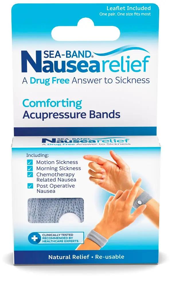 Sea-Band Nausea Relief ADULT Wrist Band - GREY ADULT Wrist Band,google,issues,Morning Sickness Relief Band.,Motion Sickness,Nausea Relief,Relief Band,vomiting,Wrist Band