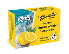 Henrietta Lemon Scented Shampoo Bar 100g