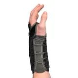 REGULAR TRS WRIST LACER (TRIPLE RIGID SUPPORT) allows better opposition,patient comfort,product durability,Removable metal stays,wicks moisture