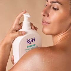 Alpha Keri Shower And Bath Oil Nourishes Dry And Sensitive Skin Hydrating Oil 1 Litre