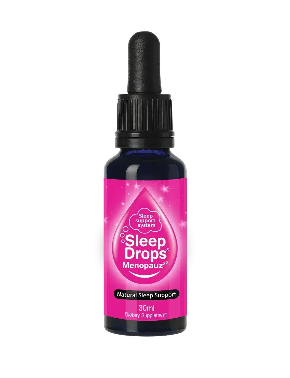 Sleepdrops Menopauzz 30ml 7 Homeopathic Preparations,8 Herbal Medicine,Food grade ethanol,support perimenopausal and menopausal women to sleep through Menopause