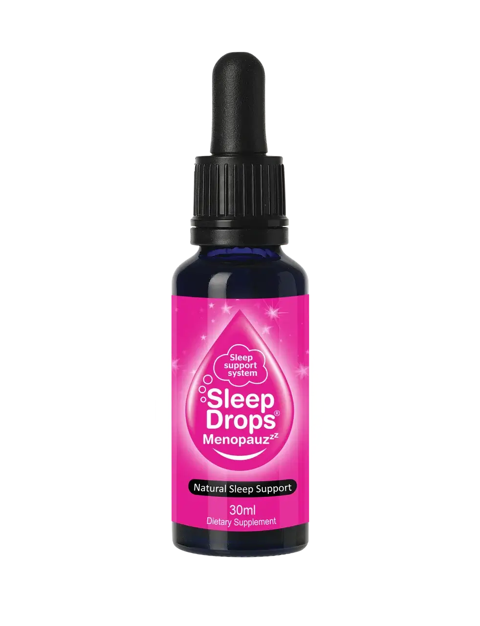 Sleepdrops Menopauzz 30ml 7 Homeopathic Preparations,8 Herbal Medicine,Food grade ethanol,support perimenopausal and menopausal women to sleep through Menopause