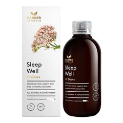 Harker Herbals Sleep Well 200ml - Natural Sleep Support Harker Herbals Sleep Well,herbal sleep remedy,natural sleep support,optimized,sleep aid