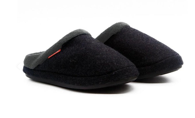 Archline Orthotic Slippers, Charcoal MARL, Slip ON