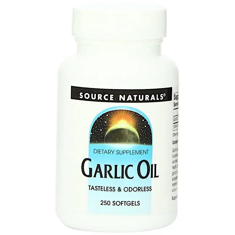 Source Naturals Garlic Oil 250 Softgels