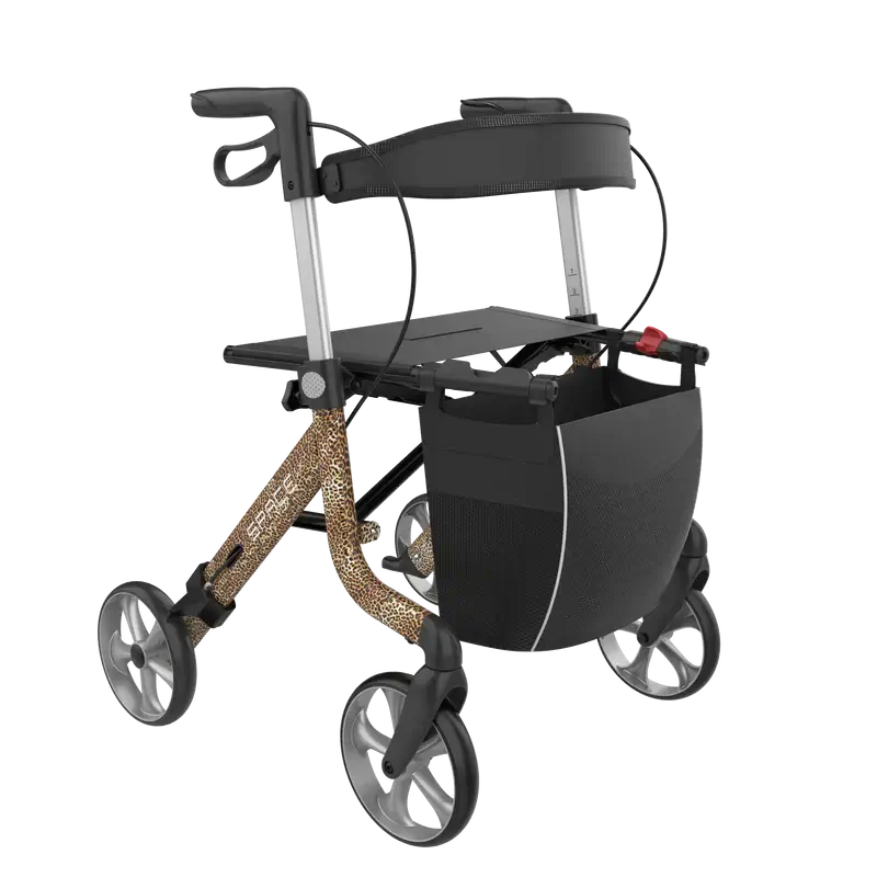 Allied Medical Printed Space LX Rollator Allied Medical Printed Space LX Rollator,LX Rollator,mobility aids,Space LX Rollator,Walking Aids