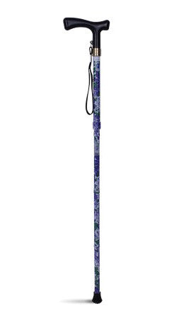 Lifestyle T handle folding walking stick - Free Shipping