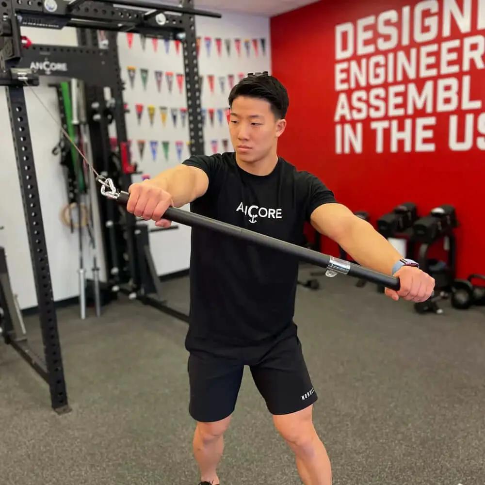 Ancore Straight Bar Ancore - Straight Bar,Bar is 101cm in length,Bar is 45cm in length,Gym,Gym Equipment,issues,Quality Steel Straight Bar,Straight Bar,workout,workout Straight Bar