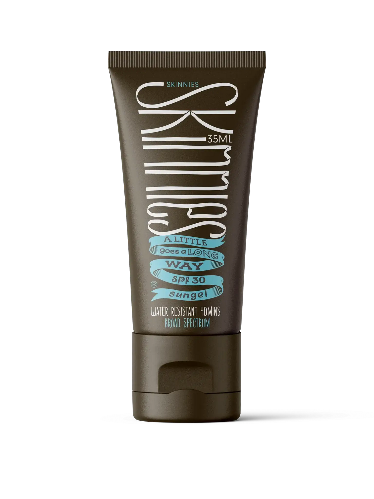 Skinnies Sungel SPF30 35ml Broad Spectrum Water-Resistant Long-Lasting UV Protection Sunscreen Gel