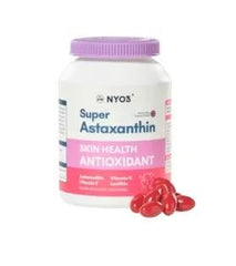 NYO3 Super Astaxanthin 60 Softgels issues,skin health,Skin Health Antioxidant,Super Astaxanthin