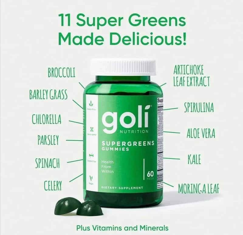 GOLI GUMMY - Supergreens