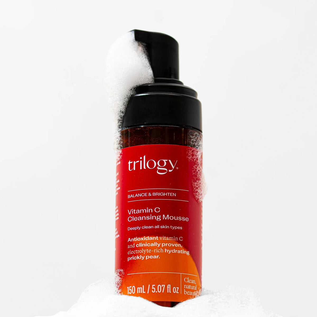 Trilogy Vitamin C Cleansing Mousse 